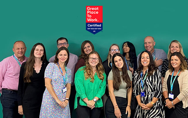 Zentiva UK recognised with the great place to work certificate