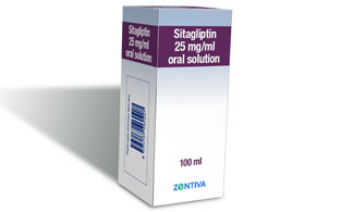 Sitagliptin 25mg/ml oral solution