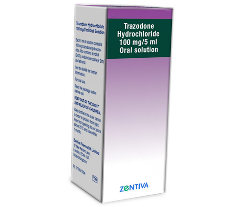 Trazodone Oral Solution, Sugar-Free